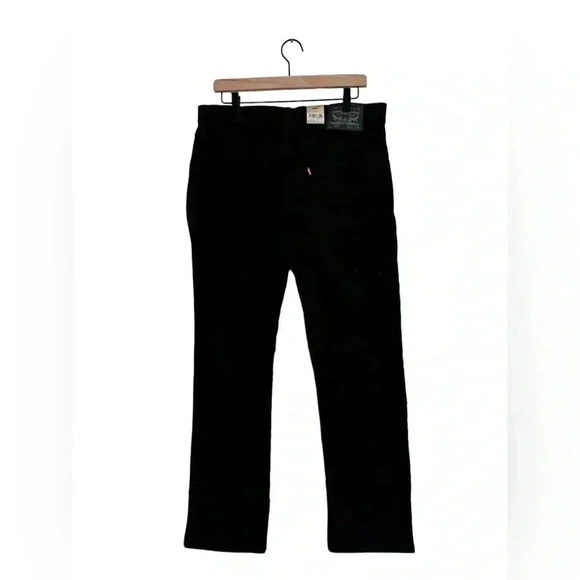 Levi’s Mens 559 Relaxed Straight Black Denim Jean Size 33x34 - Picture 12 of 16